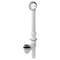 Plumb Pak Keeney Foot Lok Stop 1-1/2 in. D Chrome Plastic Triad Bath Drain 71W - alternate 2
